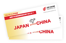 中国国際航空 往復航空券